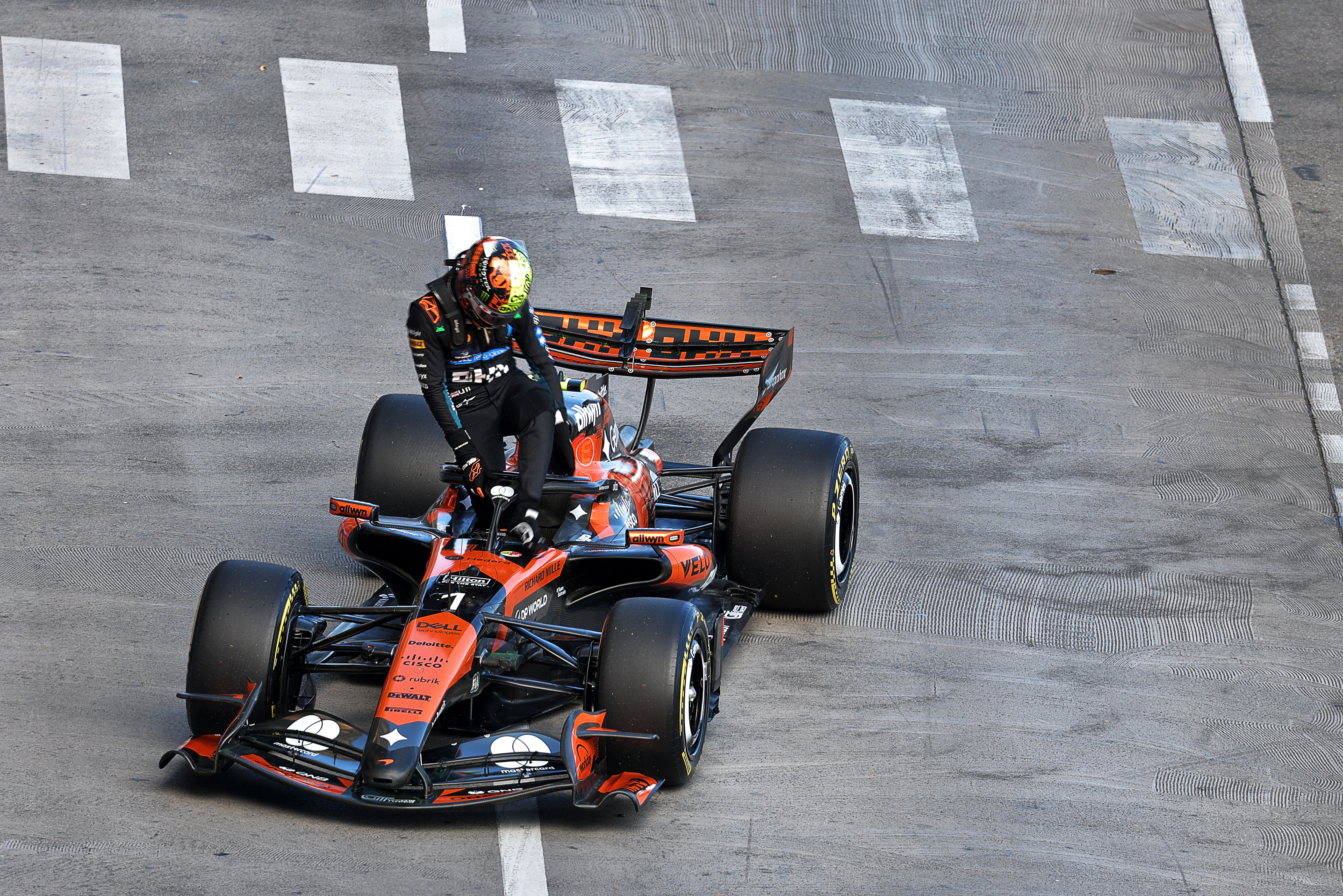 Norris issue FP2 Monaco