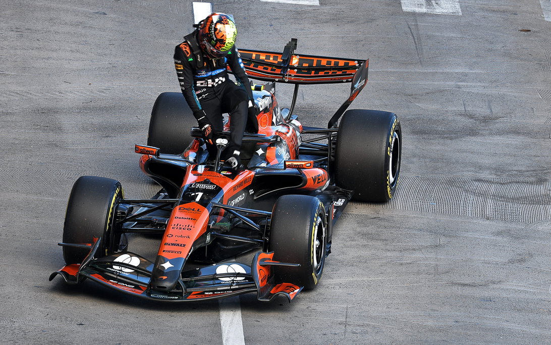 Norris issue FP2 Monaco