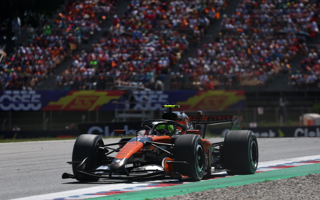 Norris race Barcelona