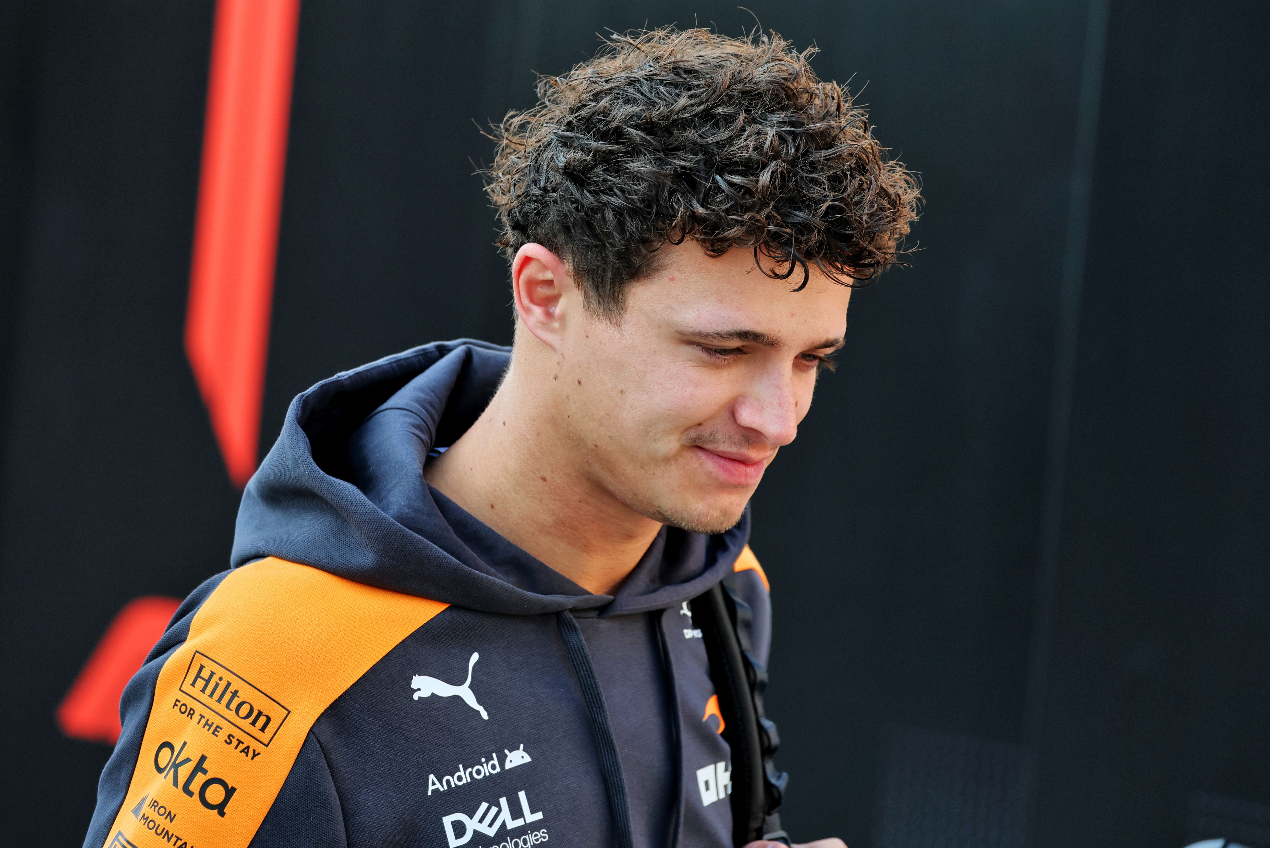 Norris Bahrain test 2 day 2