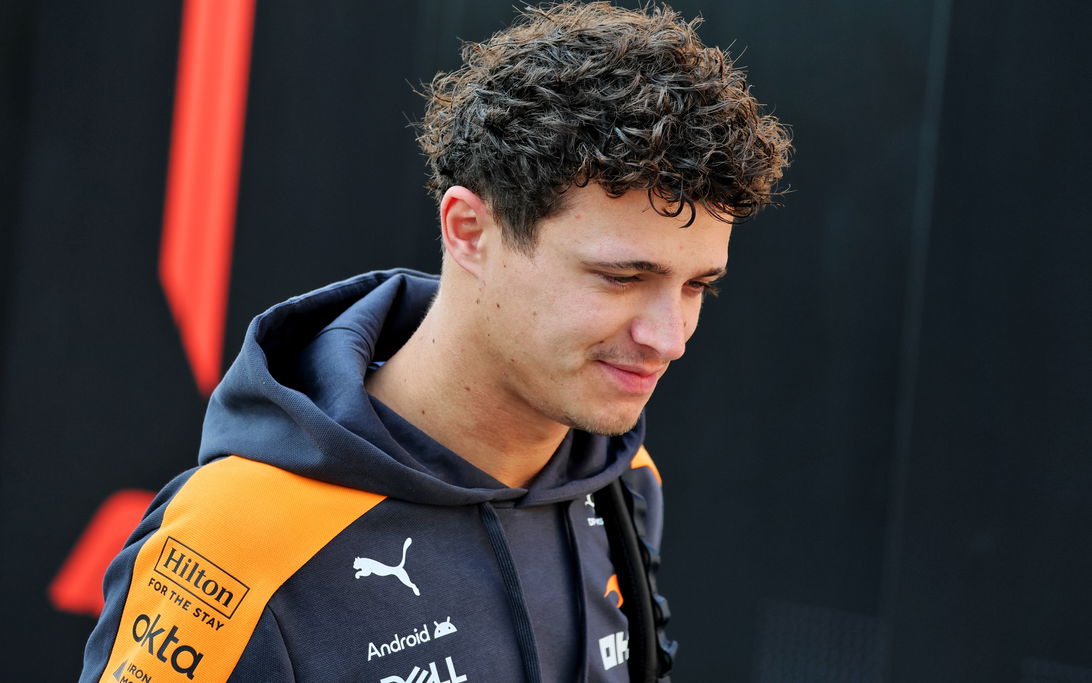 Norris Bahrain test 2 day 2