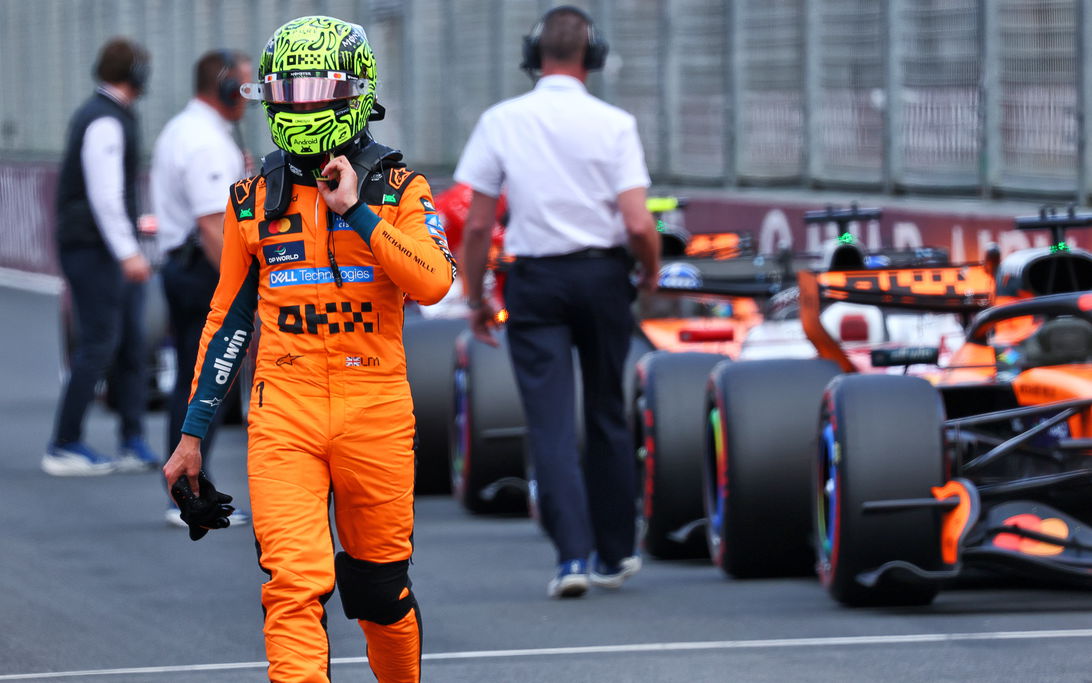 랜도 노리스, 새 F1 규칙 아래서 '단 몇 랩' 연습 부족도 치명적이라고 지적