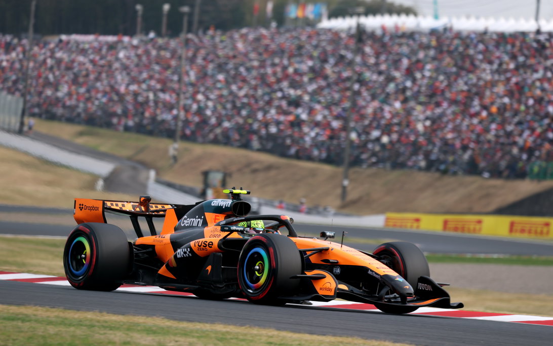 Lando Norris at a major disadvantage for Japanese GP after limited running