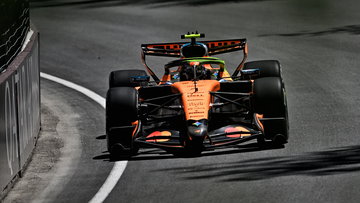 McLaren haalt nieuwe update van auto Norris en Piastri
