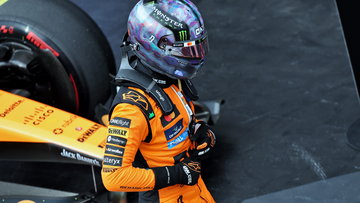 Lando Norris to auction unique helmet for F1 icon's charity