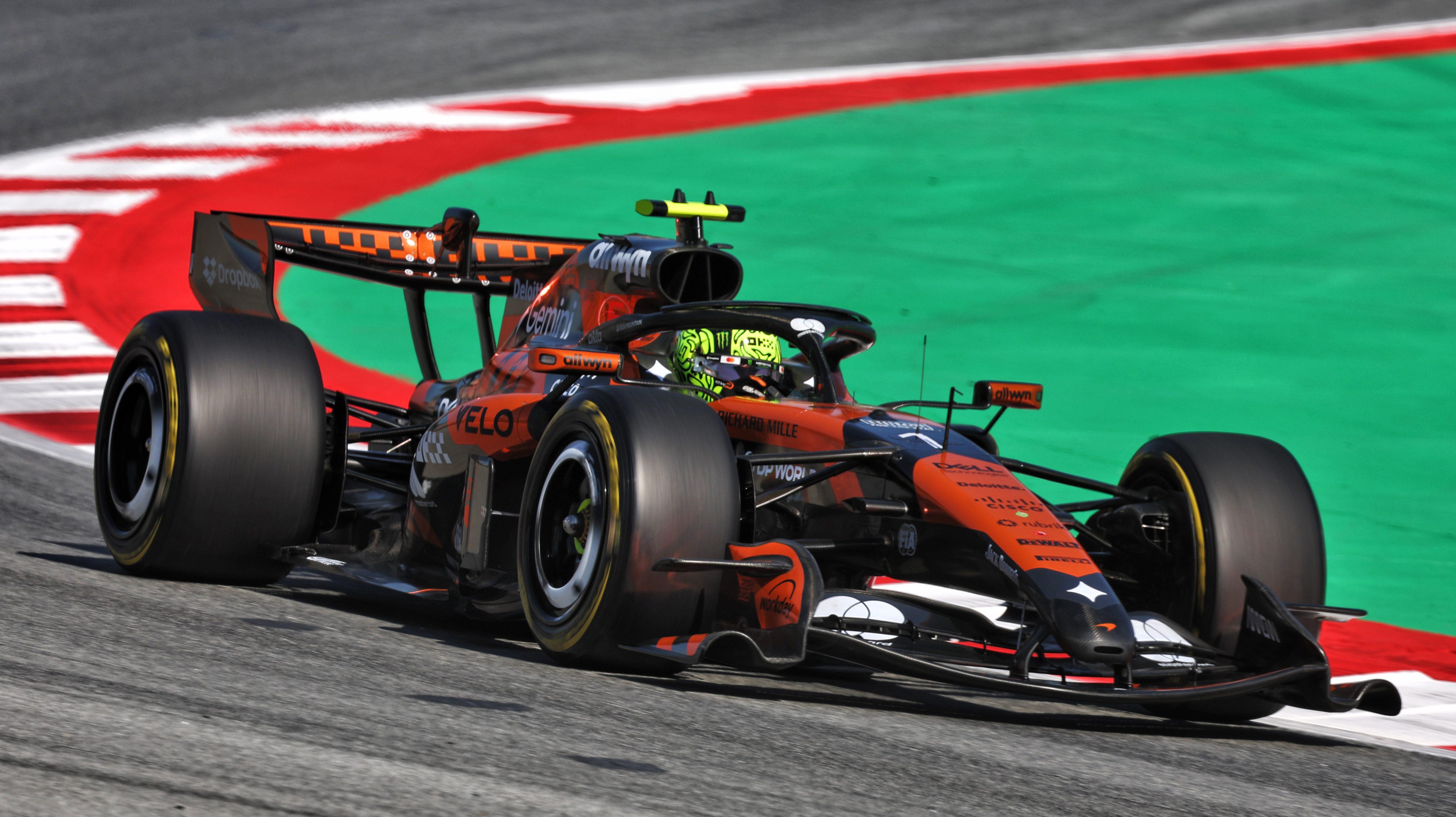 Norris FP2 Barcelona