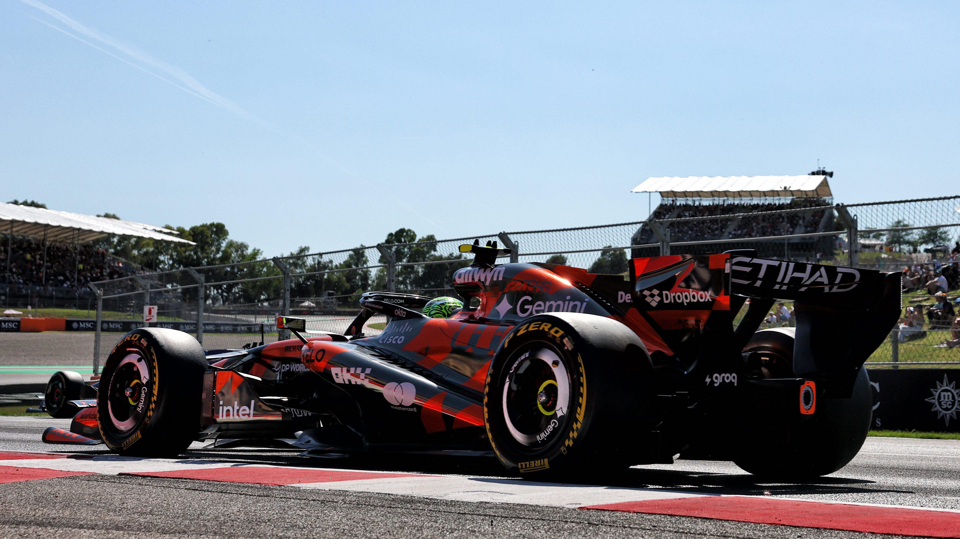 Norris FP2 Barcelona