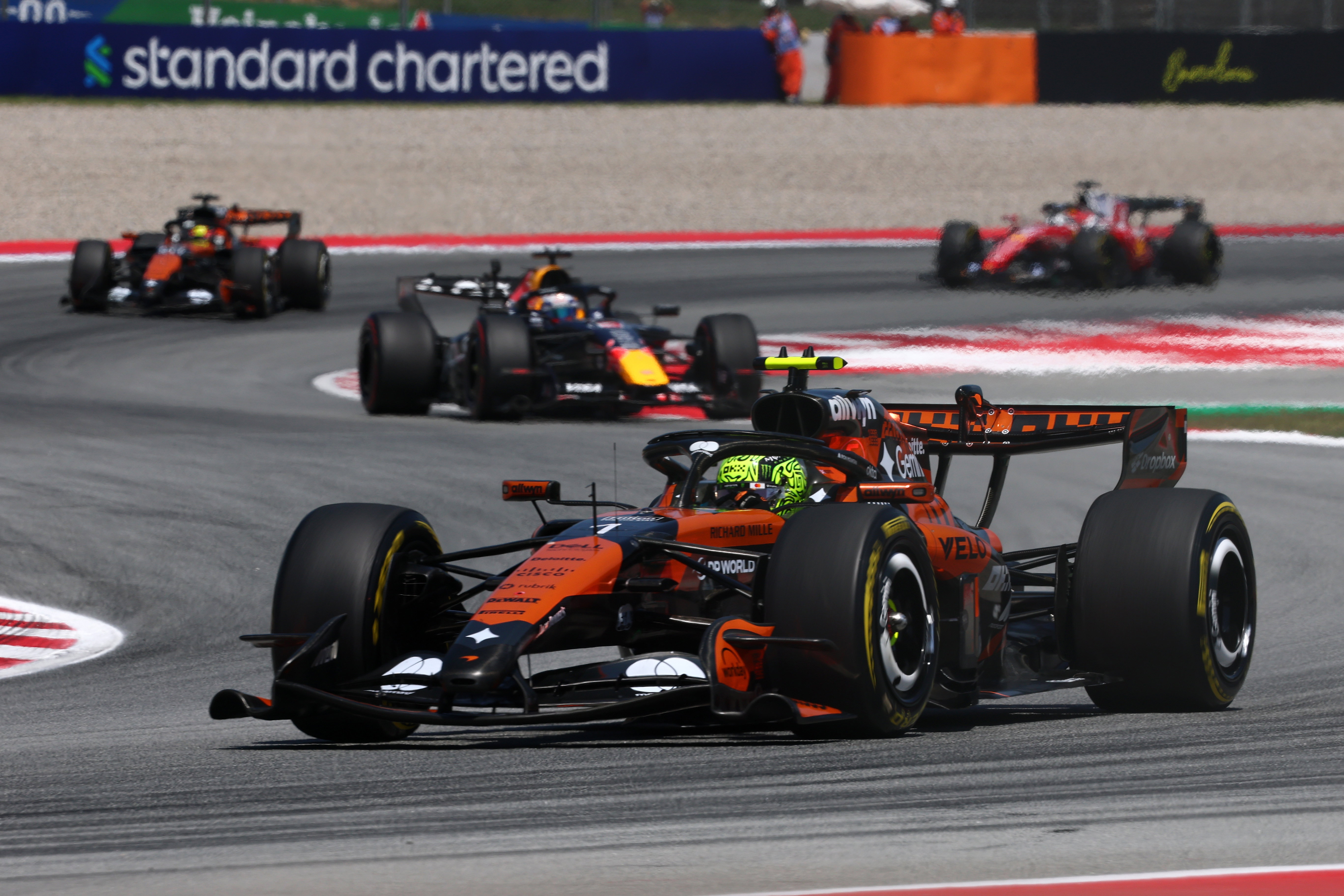 Norris race Barcelona