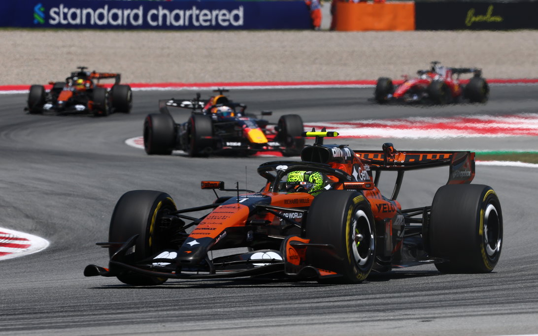 Norris race Barcelona