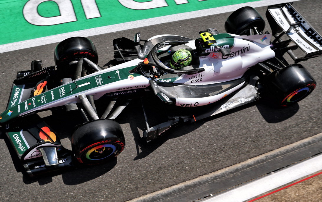 Norris FP1 Silverstone