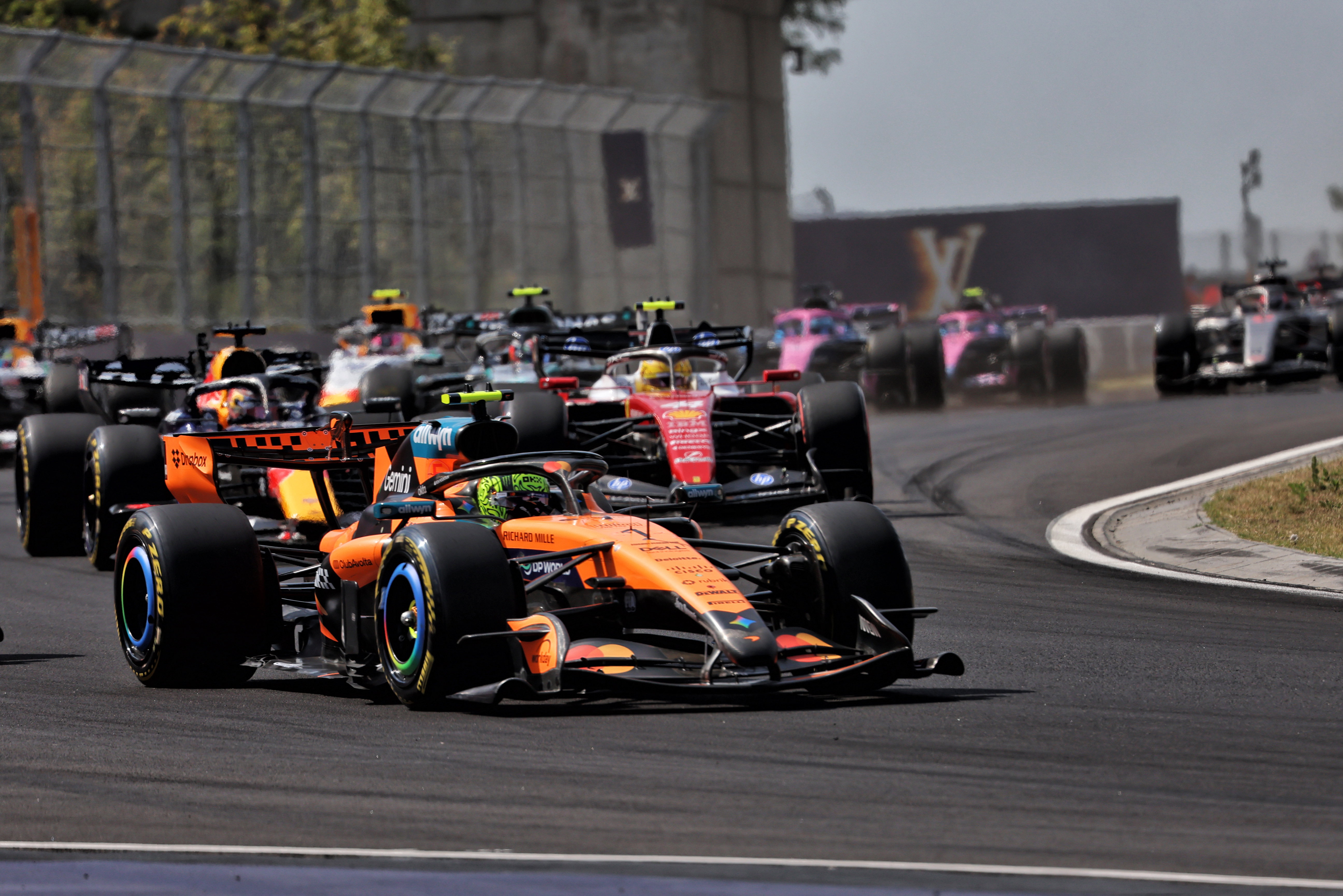 Norris Hungary race