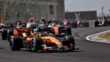 Lando Norris wins Hungarian GP after furious Oscar Piastri backmarker incident