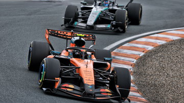 Norris chagrijnt na podiumfinish sprintrace Zandvoort: "Gewoon te langzaam"