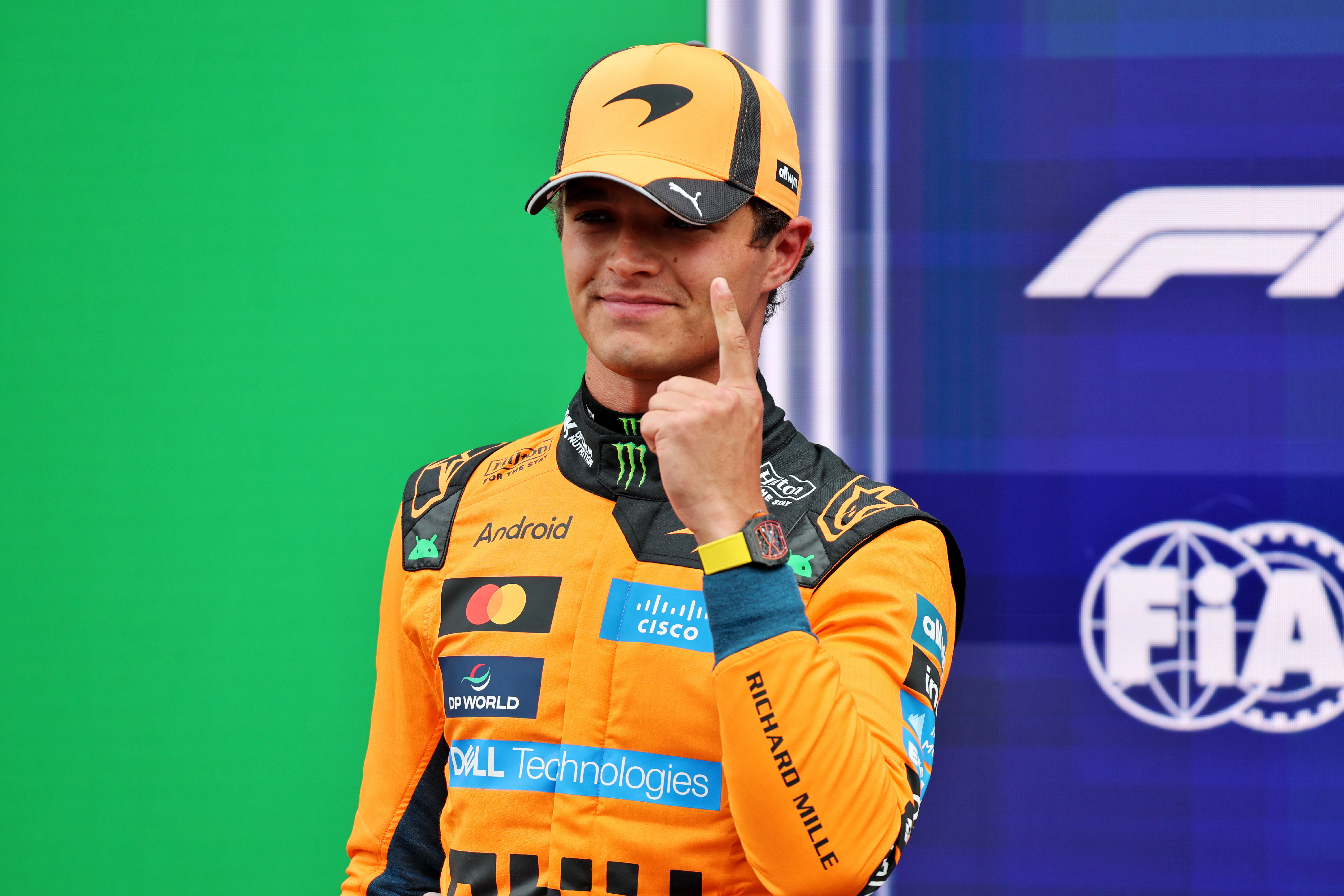 Norris pole Zandvoort