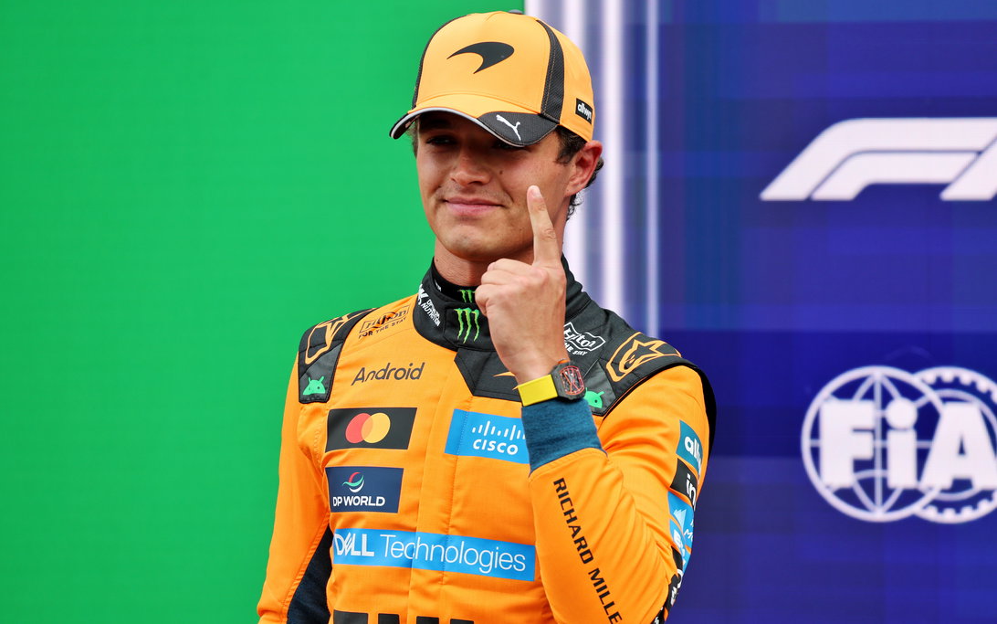 Norris pole Zandvoort