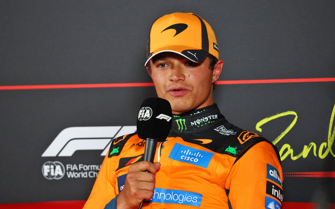 Norris Q presser Zandvoort