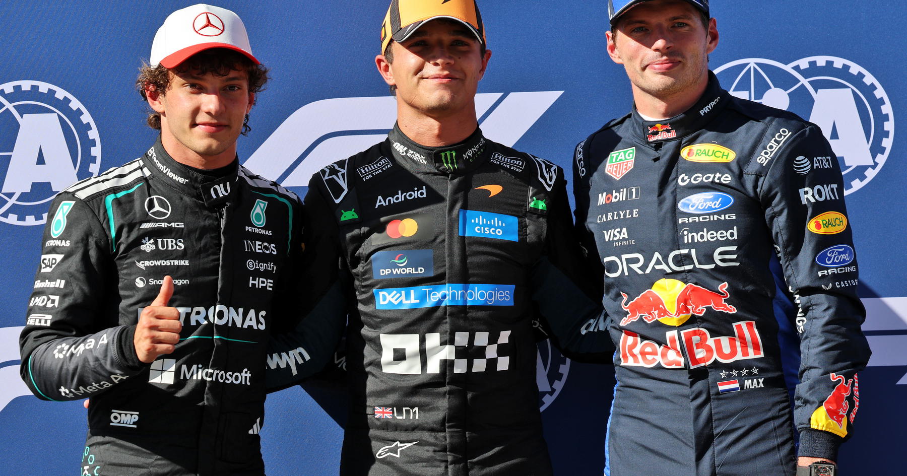 Adjusted starting grid for 2026 F1 Spanish Grand Prix in Madrid