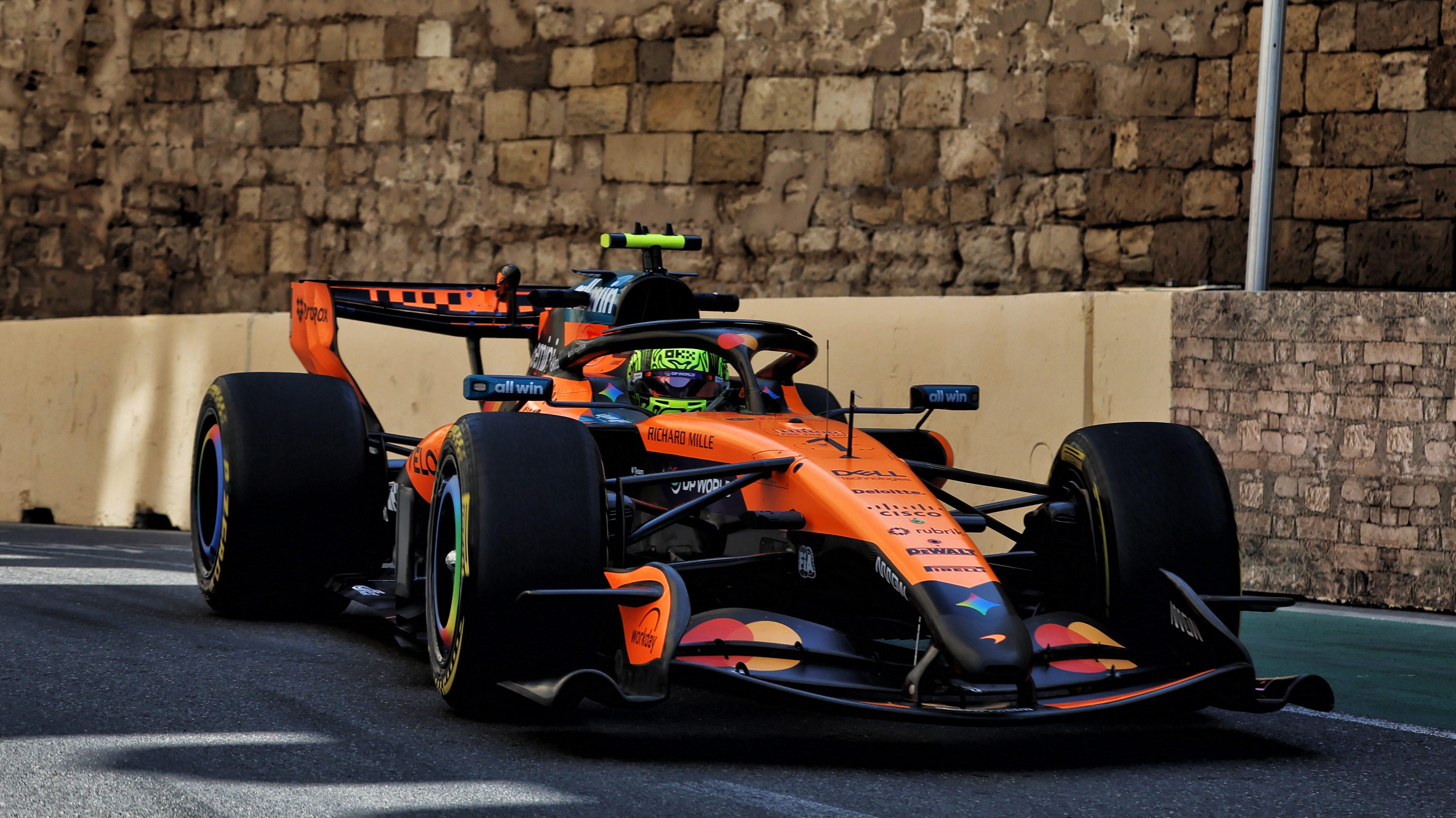 Norris FP1 Baku