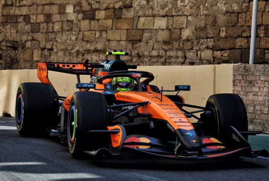 Norris FP1 Baku