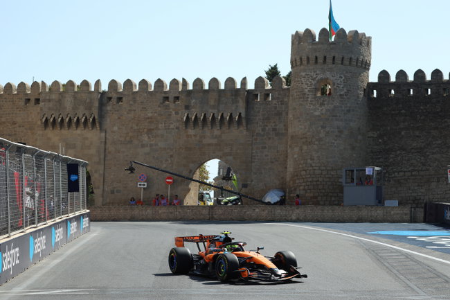 Motor Racing - Formula One World Championship - Azerbaijan Grand Prix - Practice Day - Baku, Azerbaijan