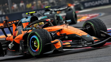 McLaren onthult achterstand op Red Bull in Singapore