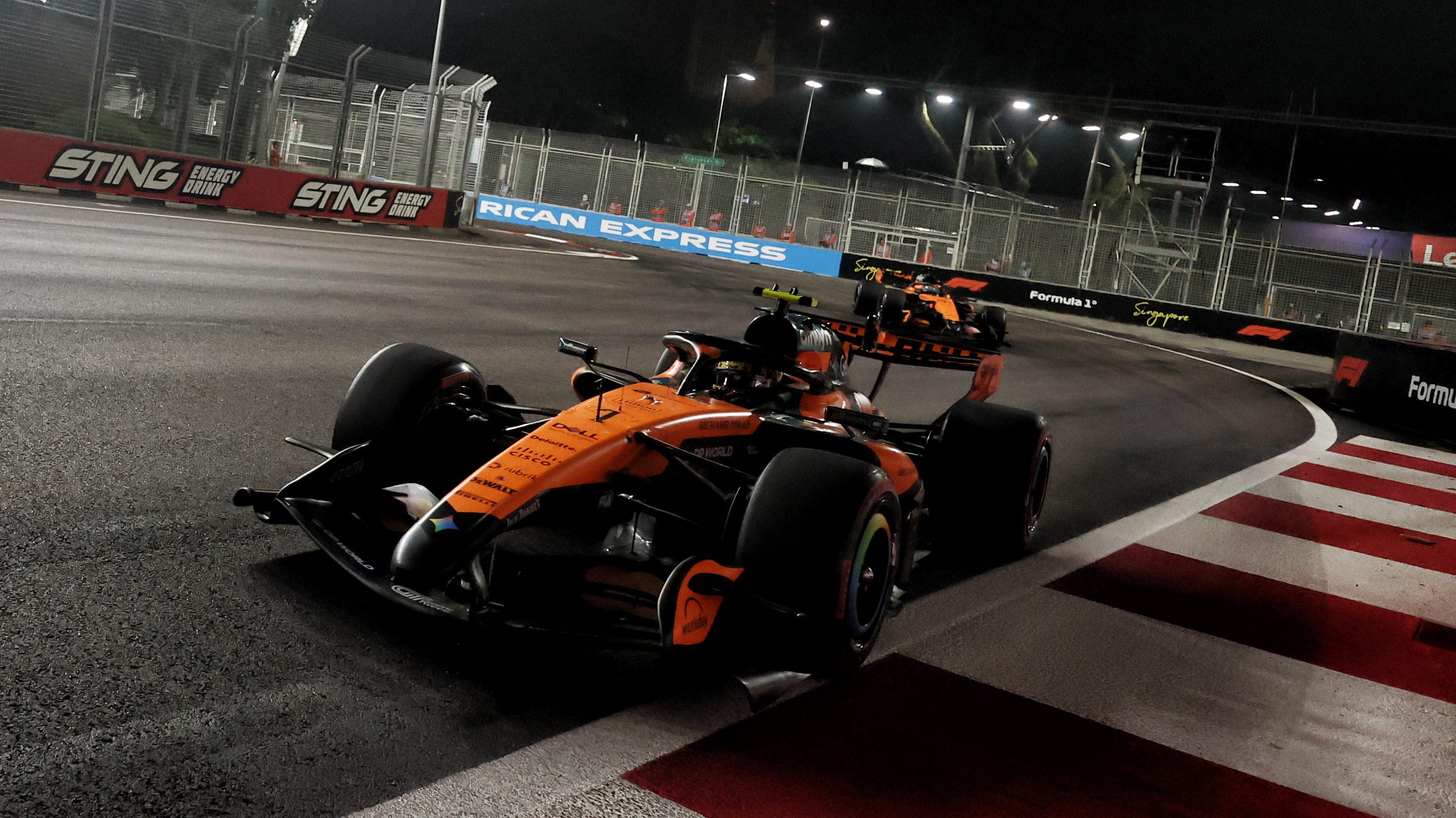 Norris race Singapore