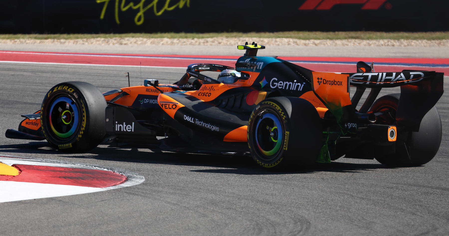 Photo: RacingNews365 Norris FP1 Austin