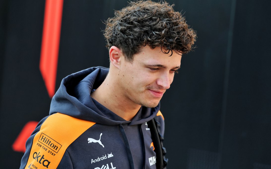 Norris Bahrain test 2 day 2