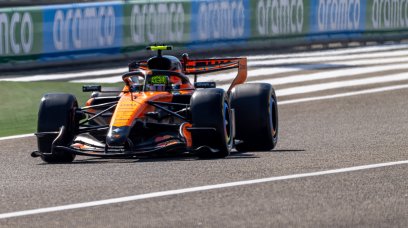 Norris Bahrain test 2 day 2