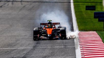 Norris Bahrain test 2 day 2