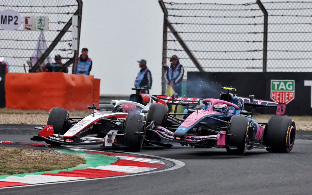 Ocon Colapinto incident China