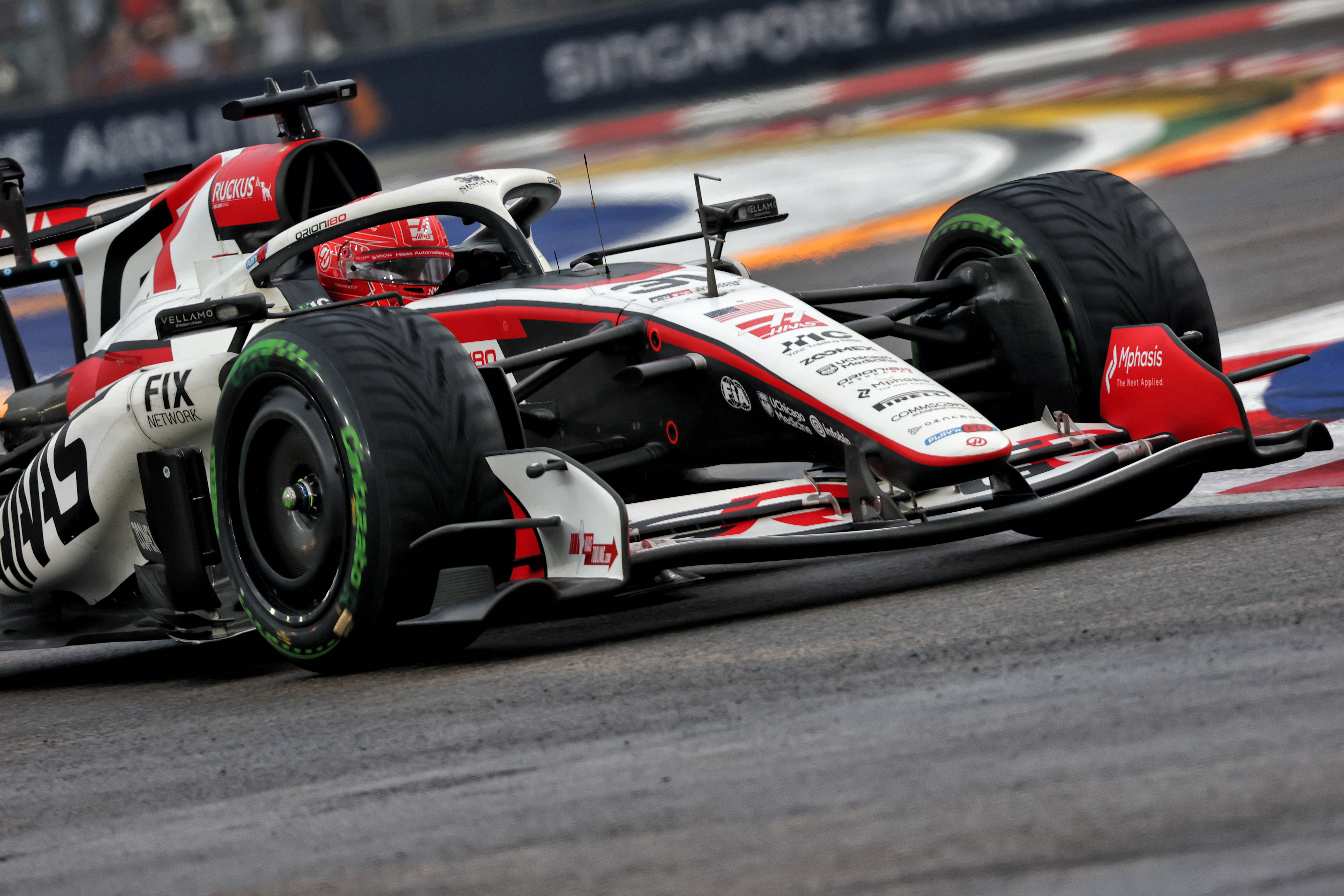 Ocon Singapore sprint wet