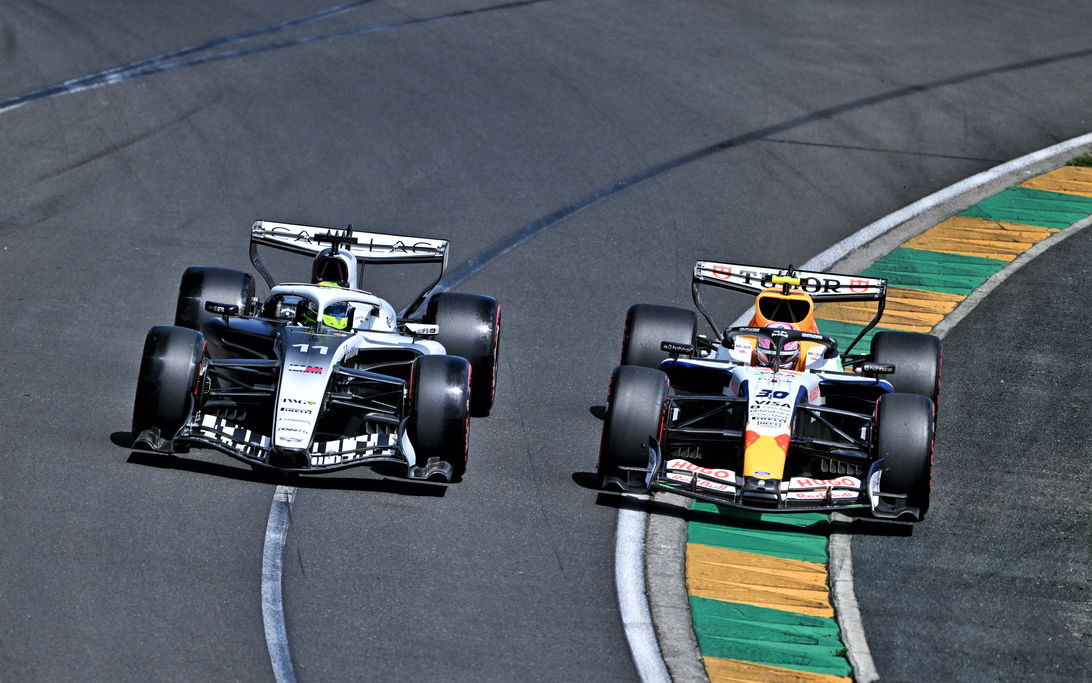 Perez Lawson Australia race