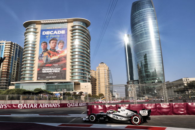 Motor Racing - Formula One World Championship - Azerbaijan Grand Prix - Practice Day - Baku, Azerbaijan