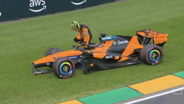 Oscar Piastri suffers shock crash before Australian GP