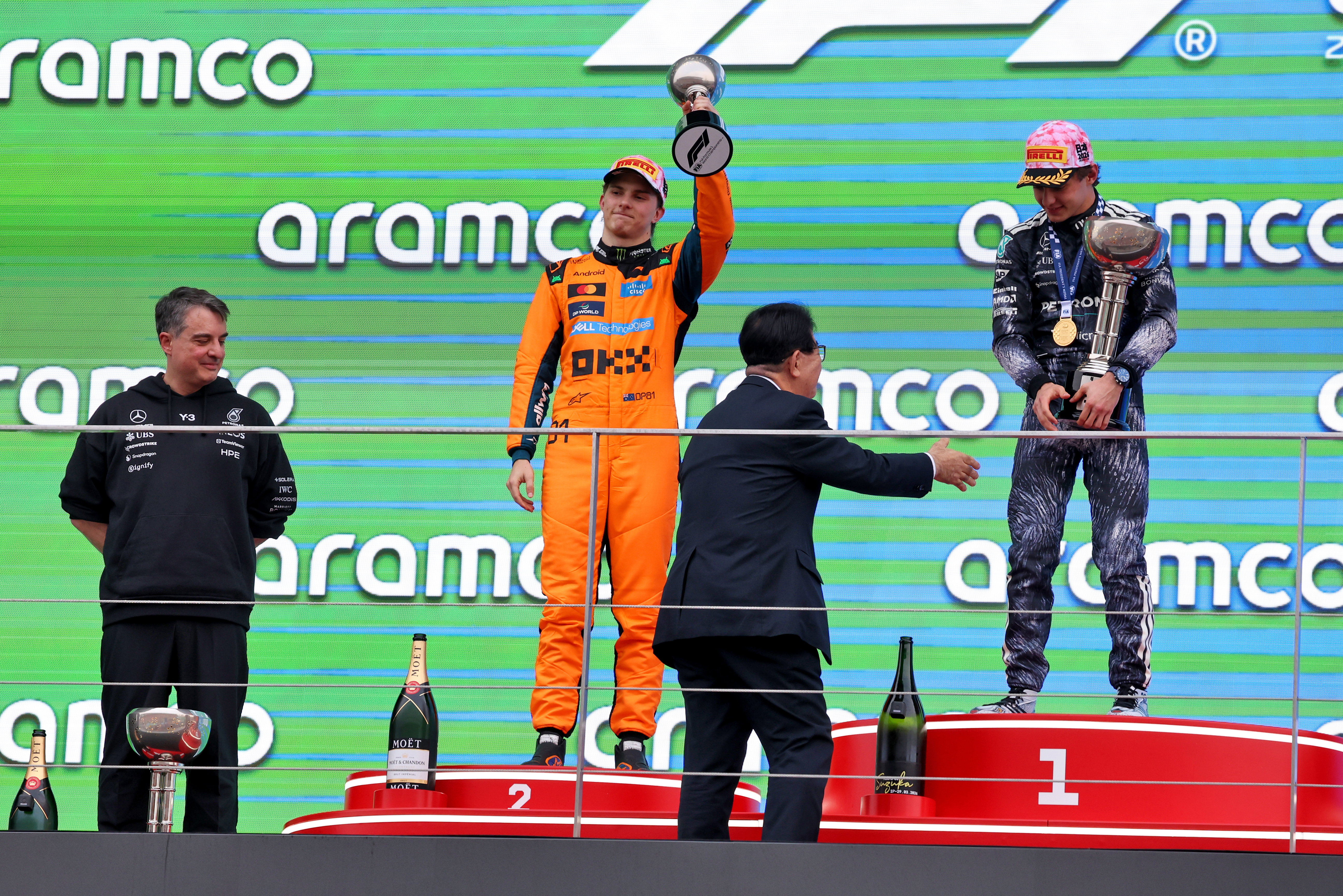 Piastri podium Japan