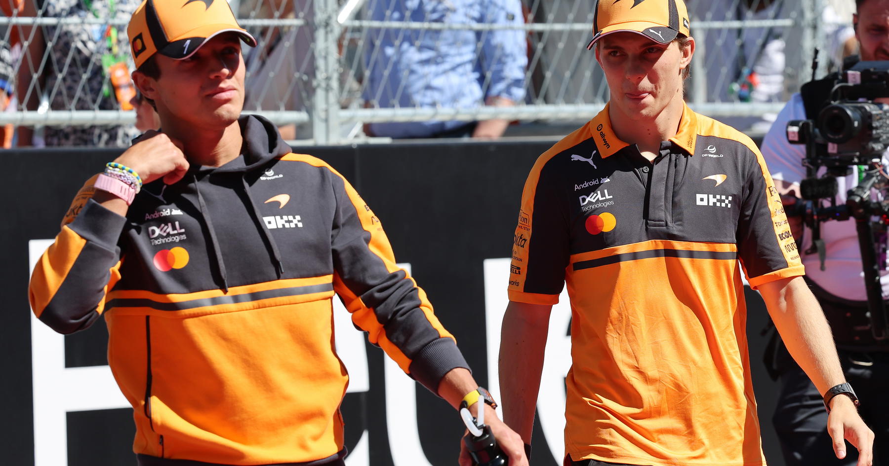 Lando Norris and Oscar Piastri tight-lipped after latest McLaren collision