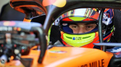 Piastri day 2 week 2 Bahrain test