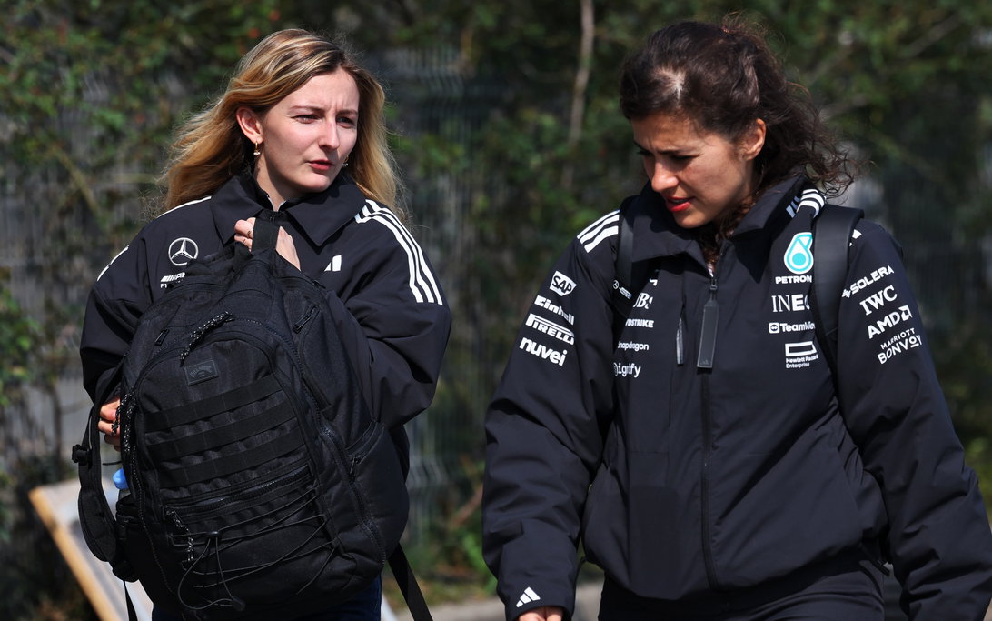 메르세데스, 도리안 핀의 첫 F1 테스트 예고