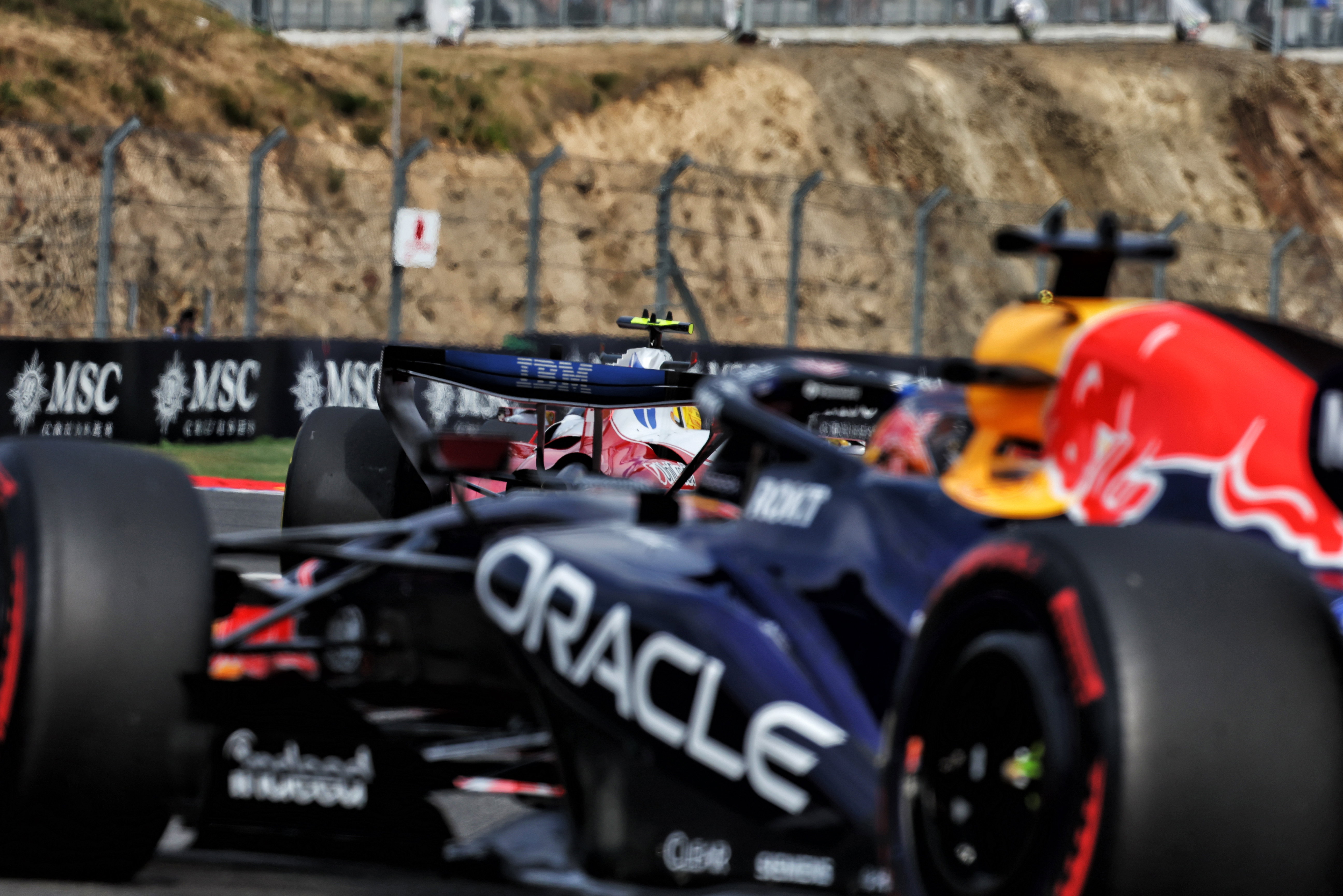 Red Bull and Ferrari Belgium