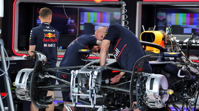 Red Bull garage