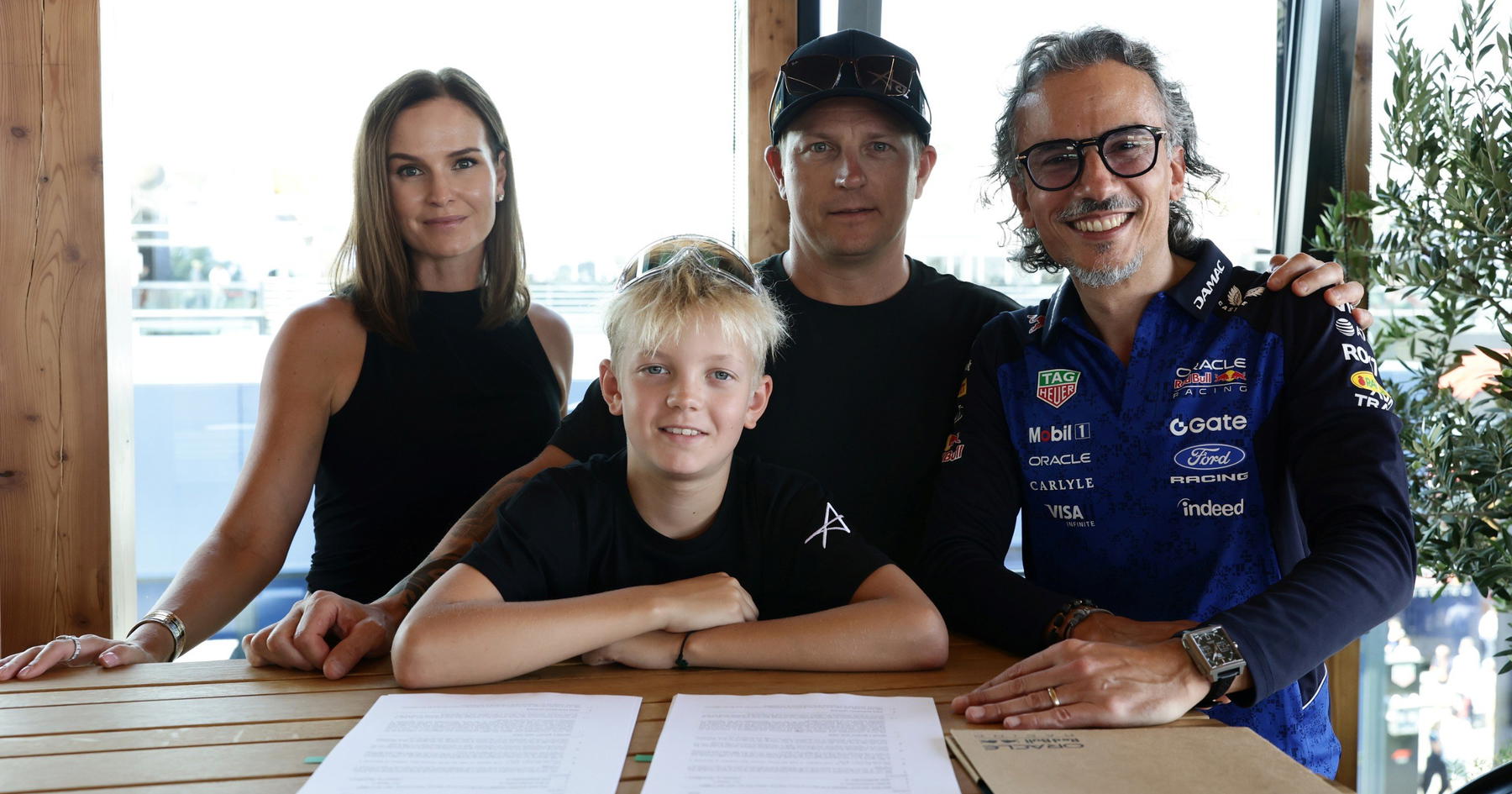 Red Bull annuncia l'ingaggio di Robin Raikkonen nel programma junior, durante l'Italian Grand Prix a Monza, immagine di approfondimento