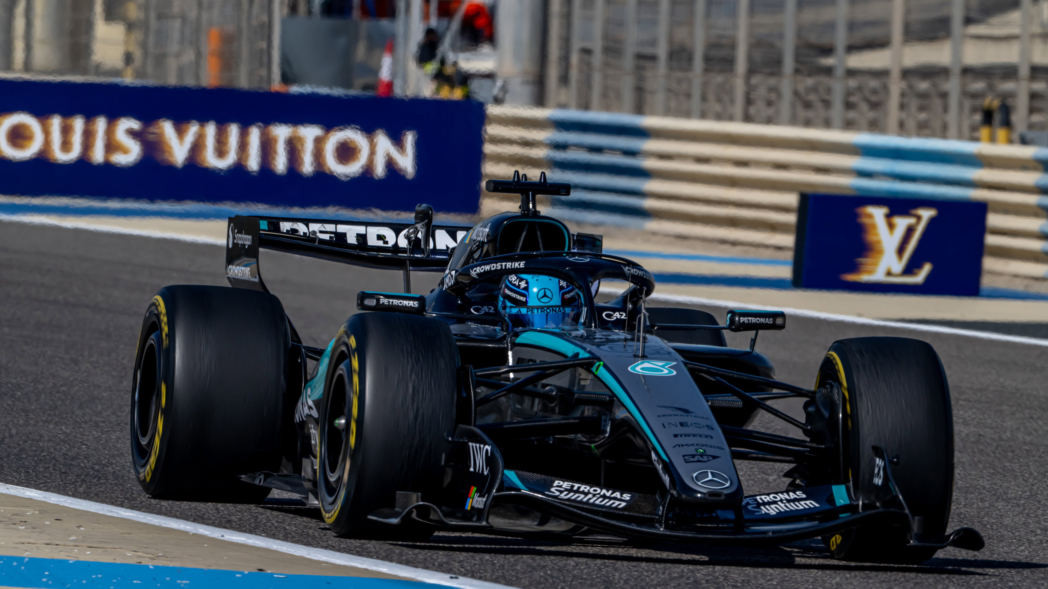 Russell Bahrain test 2 day 2