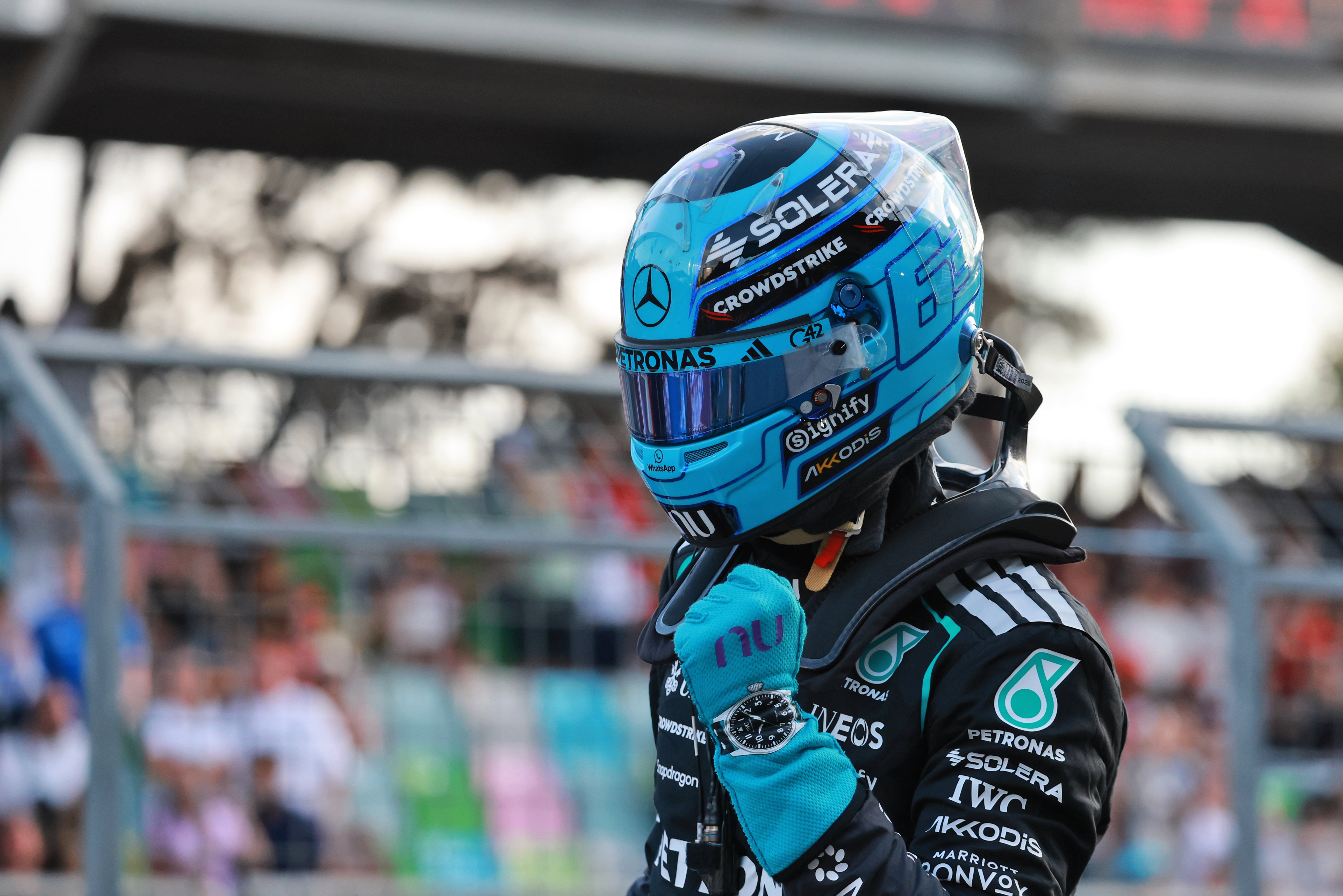 Russell Baku quali