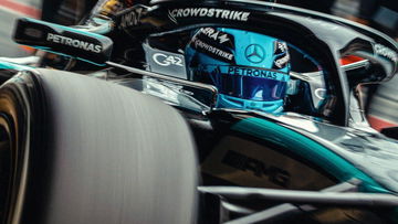George Russell writes off 'little-to-nothing' high as Mercedes pound out the miles
