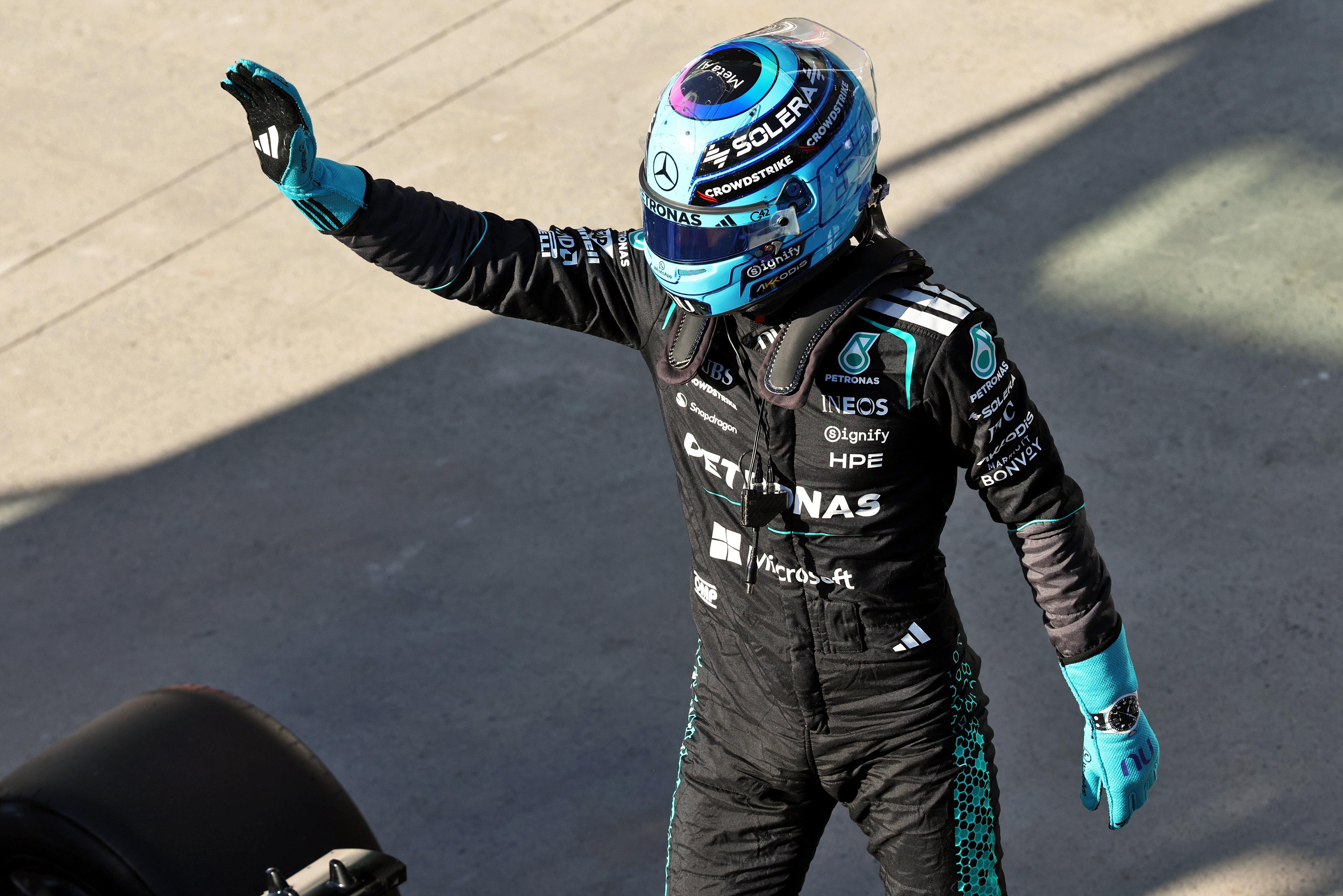 Russell Canada sprint pole