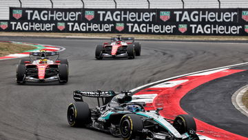 George Russell expected Ferrari collision after 'most aggressive racing'