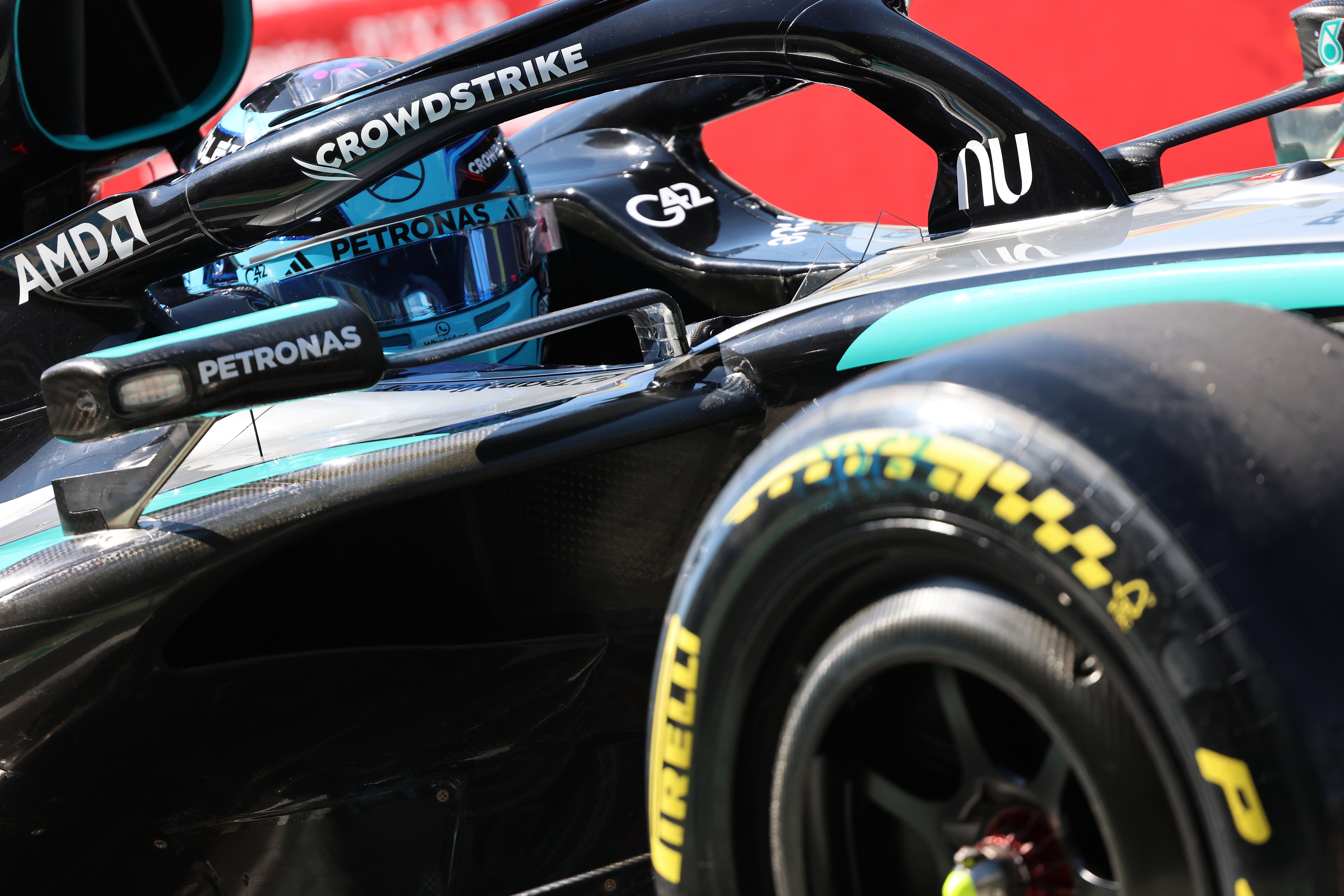Russell Monza FP2