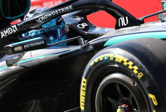 Russell Monza FP2