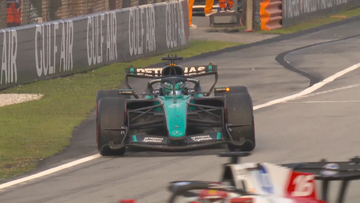 George Russell facing 'double whammy' F1 penalty after 'gut-wrenching blow'